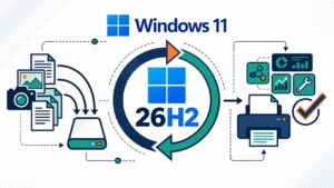 Windows 11の26H2が登場。更新する前に写真・仕事のデータを守る準備を